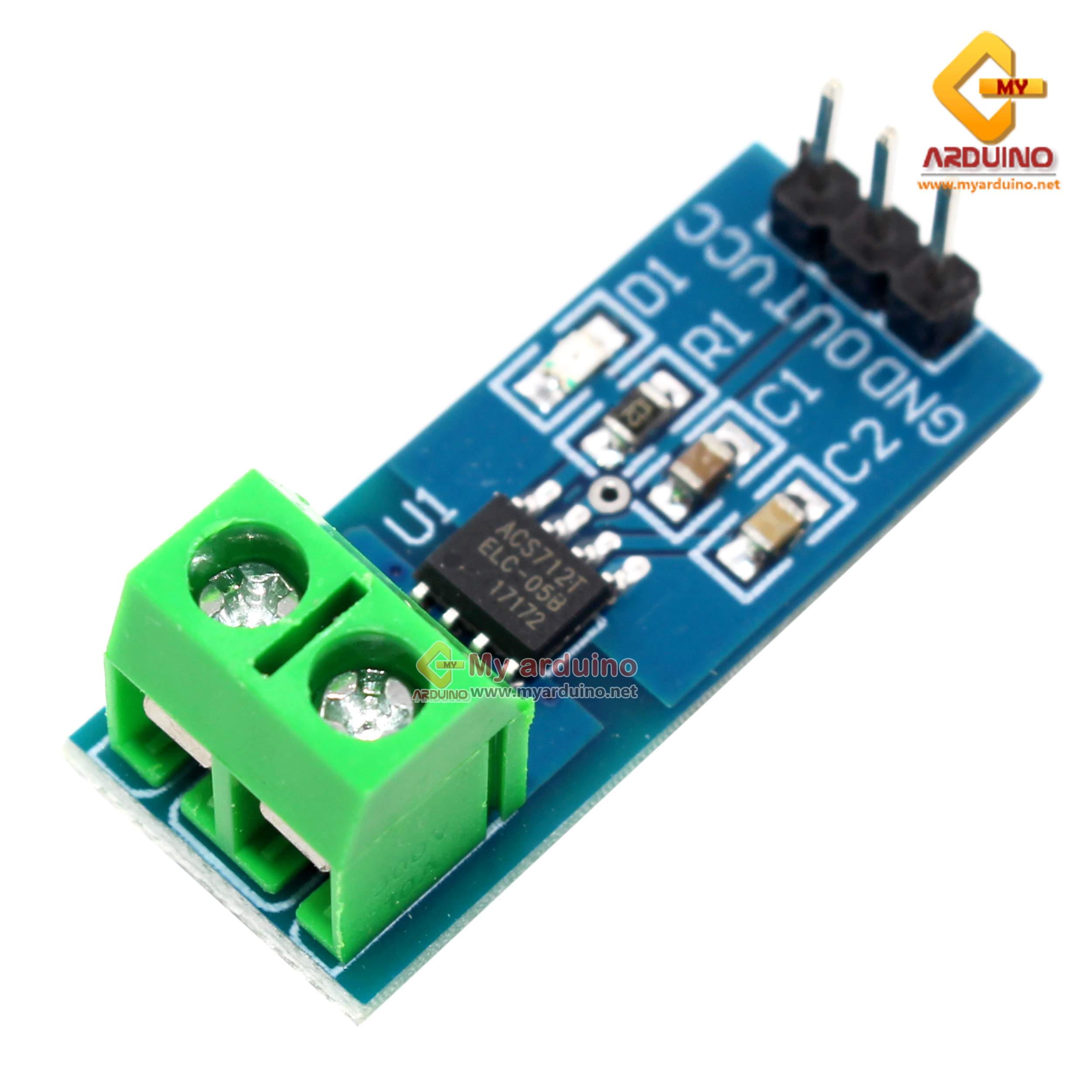 2 X 20A range Current Sensor ACS712 Module tillescenter Wiring