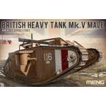 โมเดลรถถัง Meng Model ขนาด 1/35 TS-020 British Heavy Tank MK.V Male