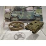 โมเดลรถถังจำลองขนาด 1/144 ทาคาร่า ชุดเวิลด์แท็งมิวเซียม ซีรียส์ 3 No.40 รถถังเบา แพนเซอร์ทู สีเหลืองทะเลทราย