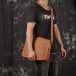 RV-1022 กระเป๋าสะพายข้าง หนังแท้/หนังนูบัค