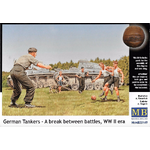 โมเดลฟิกเกอร์ Master Box ขนาด 1/35 MB35149 German Tankers - A Break Between Battles WWII era