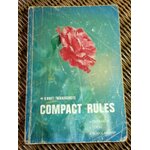 COMPACT RULES/ KANIT WANACHOTE (หนังสือแถม)