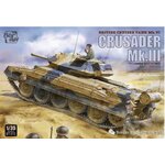 โมเดลรถถัง Border Model ขนาด 1/35 BT-012 Crusader Mk.III British Cruiser Tank Mk.VI