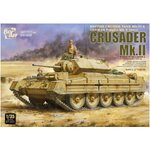 โมเดลรถถัง Border Model ขนาด 1/35 BT-015 Crusader Mk.II (British Cruiser Tank MK.VI & German Pzkpfw.MK V746(e))