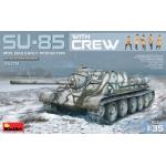 โมเดลรถถัง MiniArt ขนาด 1/35 MI35178 Su-85 Soviet SPG Mod.1943 w/Crew (Early Production)