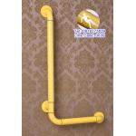 ราวมือจับกันลื่น รูปตัว L สีเหลือง
