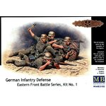 โมเดลฟิกเกอร์ Master Box ขนาด 1/35 MB35102 German Infantry Defense , Eastern Front Battle Series , Kit No.1