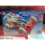รถมินิ 4WD ทามิย่า ขนาด 1/32 Tamiya Mini 4WD TA95295 Rev Aero Manta Ray White Special (AR Chassis)