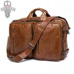 GT-7014B กระเป๋าหนังแท้ 3สไตล์ สะพายข้าง/ถือ/เป้