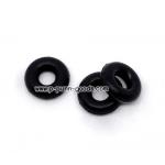 วงยางกันเลื่อน 6x2 มม. - สีดำ (Rubber O-rings)