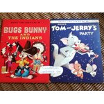 Happy Time Series No.36 BUGS BUNNY AND THE INDIANS และ No.40 TOM and JERRY'S PARTY รวม2เล่ม