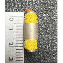 ตะกรุดไหมเจ็ดสีเสาร์ห้า (สีเหลือง) Seven-colored thread takrud (Yellow color) SKU-02779