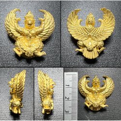 พญาครุฑ (ขนาดใหญ่, ชุบทอง) Great Garuda (Big size, Gold cover) SKU-02173
