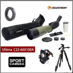 (Package) กล้องส่องทางไกล ดูนก CELESTRON 22-66x100A