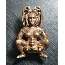 แม่กำเนิดบังเกิดทรัพย์ (สัมฤทธิ์ทองแดงองค์พิเศษ/สูง 7 ซม.) Mother Of Treasury (Special Bronze/Height 7 cm). SKU-03028