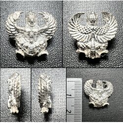 พญาครุฑ (ขนาดเล็ก, ชุบเงิน) Great Garuda (Small size, Silver cover) SKU-02178