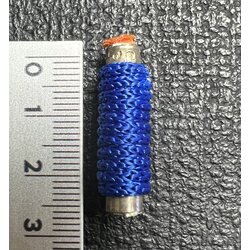 ตะกรุดไหมเจ็ดสีเสาร์ห้า (สีน้ำเงิน, ชุดกรรมการ) Seven-colored thread takrud (Navy blue color) SKU-02785