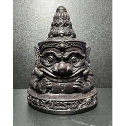 กริ่งพระราหู (เนื้อโลหะรมดำ) Kring Rahu (Metal, Black Plated). SKU-02008