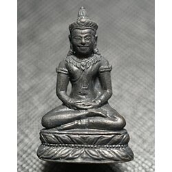 พระกริ่ง (สัมฤทธิ์รมดำ) Phra Kring (Bronze, black plated) SKU-03024