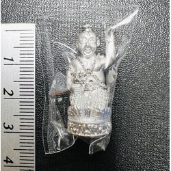 กุมารทองกวักทรัพย์ จุกเดียว (ชุปเงิน) One-Tuft Kumarnthong Beckoning Wealth (Sliver cover) SKU-01824