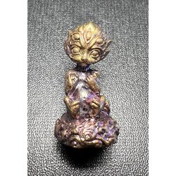 สี่หูห้าตา (รุ่น ๑ บันดาลโชค, เนื้อสัมฤทธิ์) 4 Ears 5 Eyes (1st batch, Bronze) SKU-02149