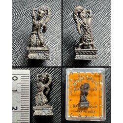 พระแม่ธรณี (เนื้อสัมฤทธิ์รมดำ) Mother Earth Goddess (Bronze, Black Plated). SKU-03289