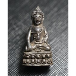 พระกริ่งกลฺยาโณ (เนื้อสัมฤทธิ์รมดำ) Phra Kring Kanlayano (Bronze Material, Black Plated). SKU-03264