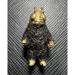 ไอ้มดแดงมะอะอุ (รุ่นแรก, เนื้อทองเหลืองสวมเกราะดำ) Ma Ar Au Kamen Rider (1st batch, Brass with Black Armor). SKU-03297
