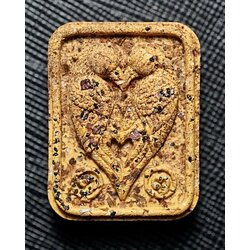 สาริกาลิ้นทอง (เนื้อว่านนางพญามหาเศรษฐี,ฝังตะกรุดสาริกาทองแดงคู่) Golden-Tongued Sarika. (empress millionaire herb material,twin copper sarika Takrud) SKU-03623