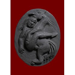 ม้าเสพนางคะนองศึก Love-Hungry Horse Hugging Lady. SKU-03898