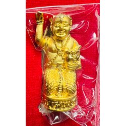 กุมารทองกวักทรัพย์ สองจุก (ชุปทอง) Double-Tuft Kumarnthong Beckoning Wealth (Gold cover) SKU-01828