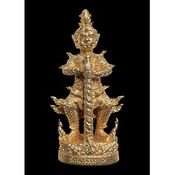 ท้าวเวสสุวรรณ (รุ่น:ดวงเศรษฐี, เนื้อทองเหลือง) Thao Wessuwan. (series:Billionaire’s Fate, brass material) SKU-01530