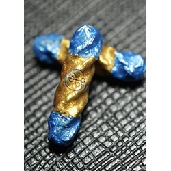 ตะกรุดพญาสาริการ้อยรัง (รุ่น2: เจ้าสัวรวยทรัพย์, สีฟ้า) 100 Nests Phaya Sarika Takrud (2nd batch: Lucky & Wealthy, blue color). SKU-03320