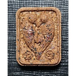 สาริกาลิ้นทอง (เนื้อว่านมหาลาภ,ฝังตะกรุดสาริกาทองแดงคู่) Golden-Tongued Sarika. (great fortune herb material,twin copper sarika Takrud) SKU-03622