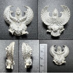 พญาครุฑ (ขนาดใหญ่, ชุบเงิน) Great Garuda (Big size, Silver cover) SKU-02174