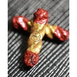 ตะกรุดพญาสาริการ้อยรัง (รุ่น2: เจ้าสัวรวยทรัพย์, สีแดง) 100 Nests Phaya Sarika Takrud (2nd batch: Lucky & Wealthy, red color). SKU-03324