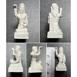 แม่นางกวักอายุยืน (พิมพ์ใหญ่ ชุบเงิน) Longevity Nangkwak (Big size, Silver plated). SKU-02039