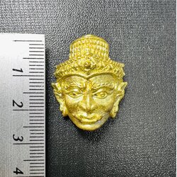 เศียรครูปู่ท้าวเวสสุวรรณ [ทองเหลือง] Vessuwan Teacher Mask [Brass] SKU-01886