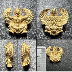พญาครุฑ (ขนาดเล็ก, ชุบทอง) Great Garuda (Small size, Gold cover) SKU-02177