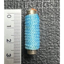 ตะกรุดไหมเจ็ดสีเสาร์ห้า (สีฟ้า) Seven-colored thread takrud (Sky Blue color) SKU-02783