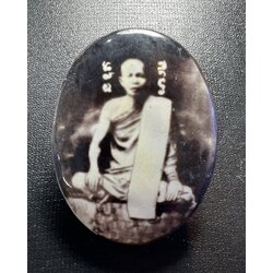 ล็อกเก็ตรูปเหมือนหลวงพ่อแป้น วัดเสาธงใหม่ Locket of LP Pann Wat Saothongmai by Arjarn Pii. SKU-02560