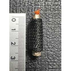 ตะกรุดไหมเจ็ดสีเสาร์ห้า (สีดำ, ชุดกรรมการ) Seven-colored thread takrud (Black color) SKU-02786