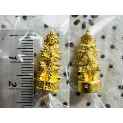 ท้าวเวสสุรรณลอยองค์ (พิมพ์ใหญ่, ชุบกะไหล่ทอง) Thao Wessuwan Statue (Big size, Gold Plated) SKU-01631