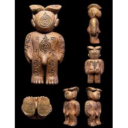 หุ่นพยนต์ไอ้เณรแก้ว (เนื้อทองแดงเถื่อน) Hoonpayon Ai Naen Kaew (Raw Copper) SKU-02191