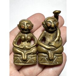 คู่รักพ่องั่งแม่เป๋อเขมร / Couple Cambodia Phor Ngang & Mae Pher. SKU-02327