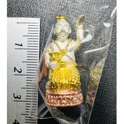 กุมารทองกวักทรัพย์ จุกเดียว (สามกษัตริย์) One-Tuft Kumarnthong Beckoning Wealth (3K) SKU-01822