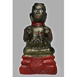 กุมารผงพิเศษ (พิมพ์ใหญ่,เนื้อดินเผา,อุดผงพิเศษใต้ฐาน) Mystic Powder Kuman Thong. (large size,clay material with mystic powder sealed at the base) SKU-03982