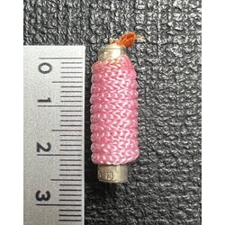 ตะกรุดไหมเจ็ดสีเสาร์ห้า (สีชมพู) Seven-colored thread takrud (Pink color) SKU-02780