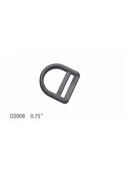 ห่วงตัว D พลาสติก ขนาด 2.0 ซม. (6หุน) (บรรจุ 5 ตัว-1000 ตัว)