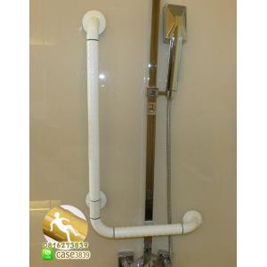 ราวจับกันลื่น ติดผนัง รูปตัวL